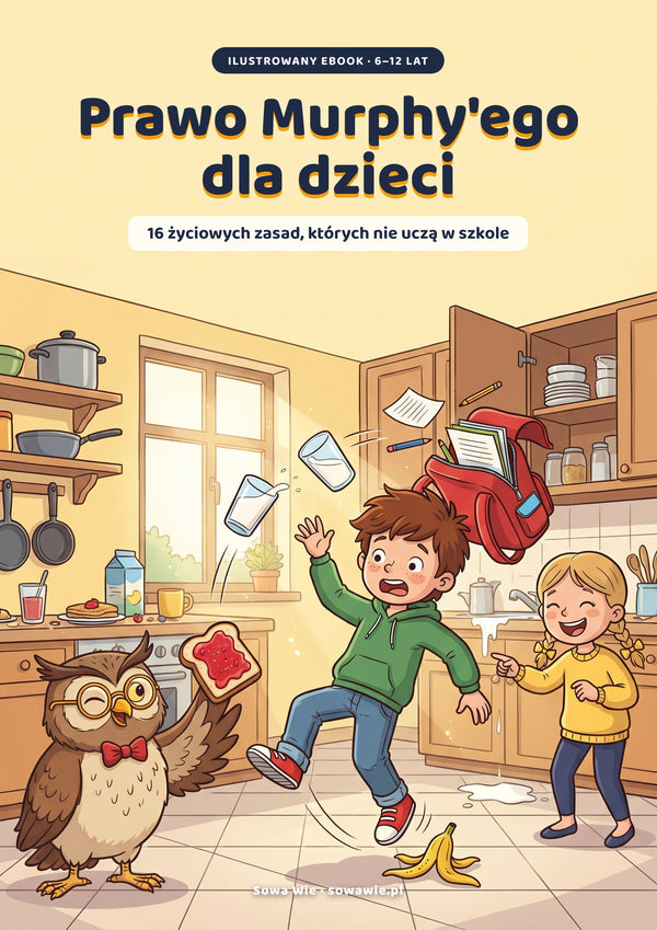 Okładka: Prawo Murphy'ego dla dzieci